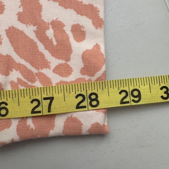 Chico's Zenergy Pink White Cheetah Animal Print Joggers - Picture 8 of 9